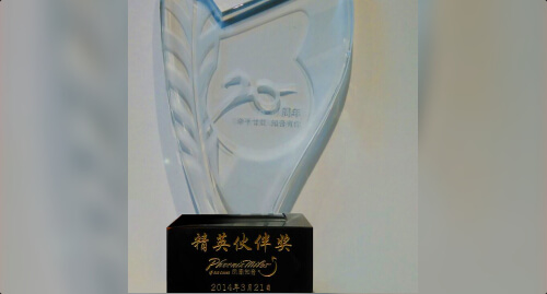 荣获凤凰知音评选的精英伙伴奖